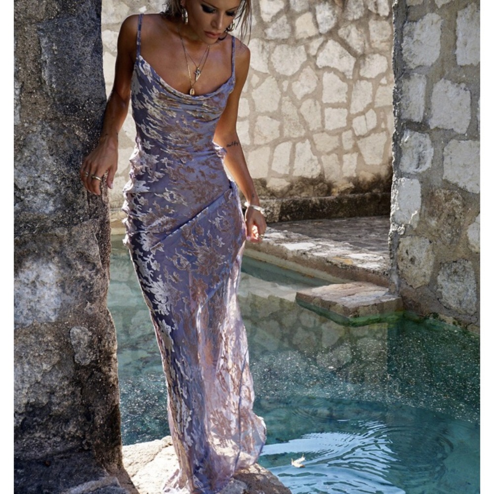 Rat and boa Athena dress